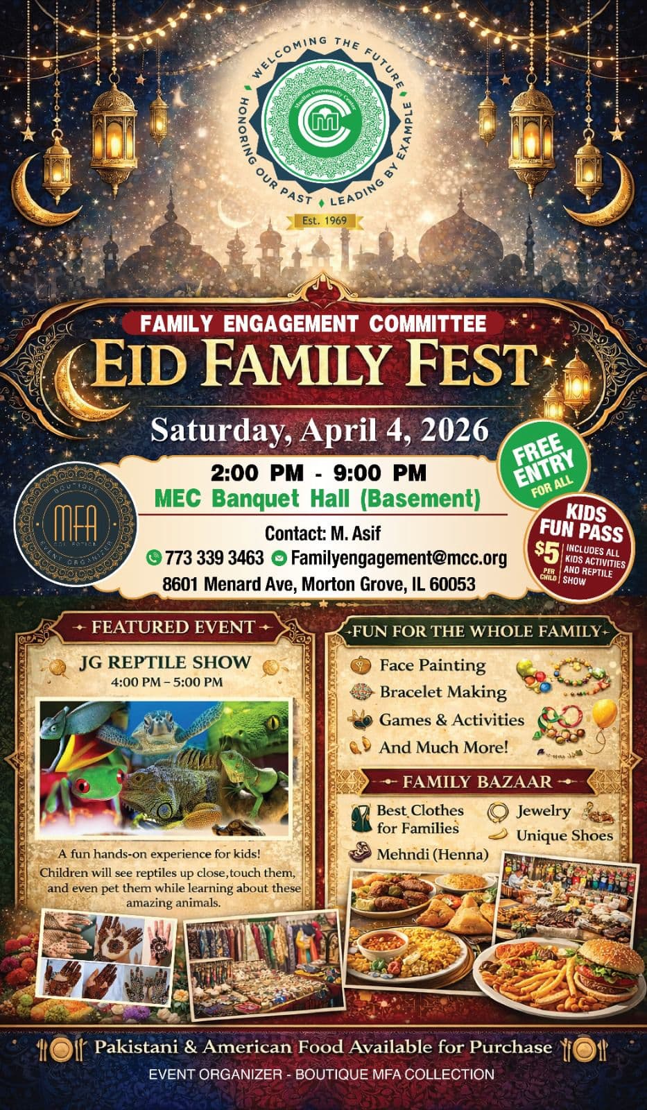 Eid Family Fest 2026: Celebrate with Fun Activities and Reptile Show