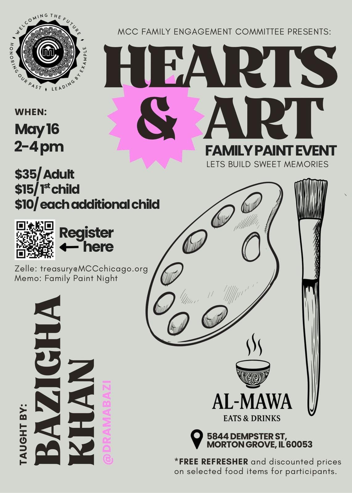 Hearts and Art: Family Paint Afternoon