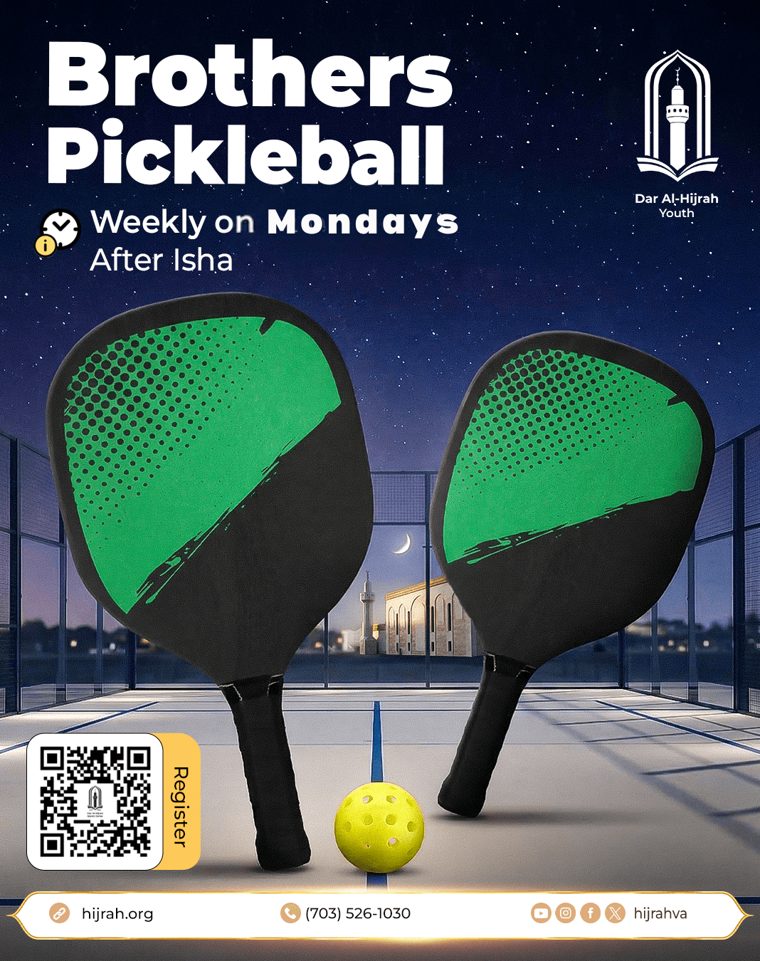 Brothers Pickleball - Weekly Youth Event