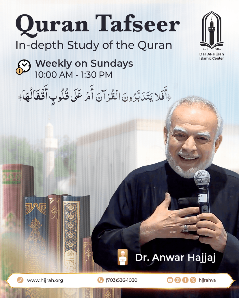Weekly Quran Tafseer Class in English
