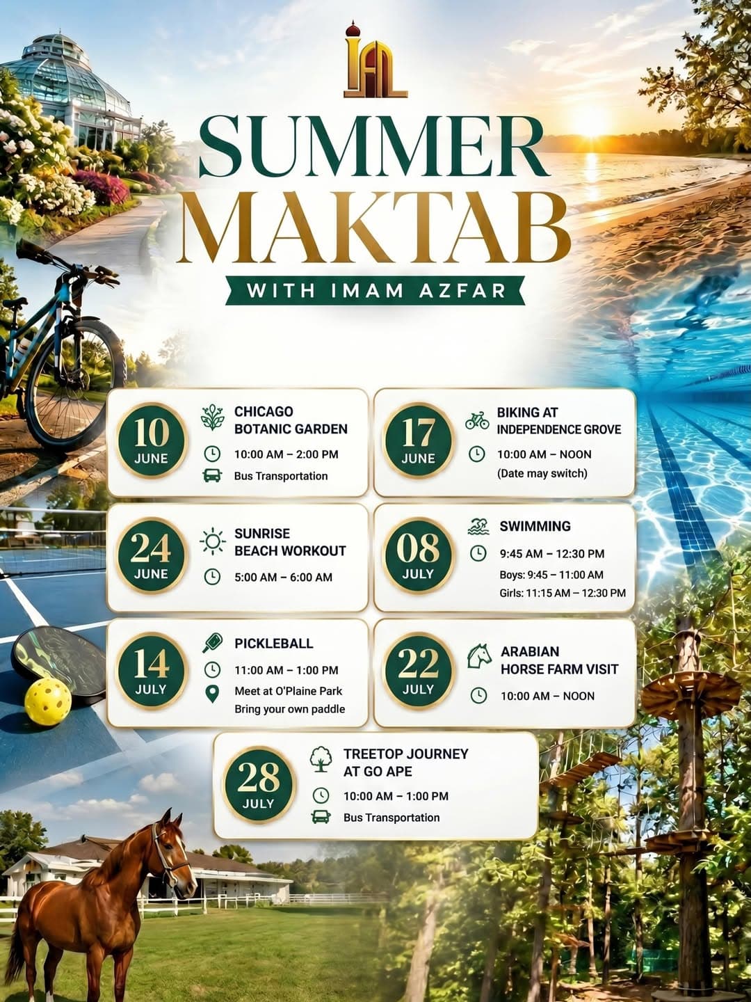 Summer Maktab: Arabian Horse Farm Visit